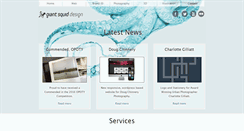 Desktop Screenshot of giantsquiddesign.net